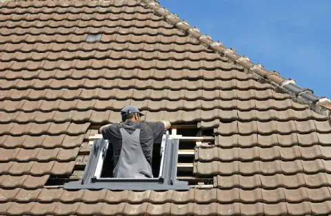 Pose de velux - Fleuré